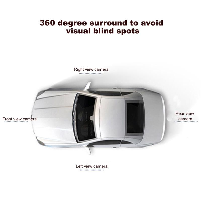 Product Introduction of 360 Car Camera Panoramic Surround View 1080P AHD Right+Left+Front+ Rear View Camera System for Android Auto Radio Night Vision 33