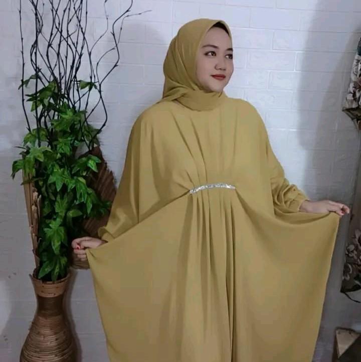 Gamis Kaftan SULTAN Ceruty baby doll Premium 8