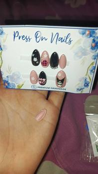 Product Review of Kuku Handmade Kuromi Gratis Lem dan Toolkit Kuku Palsu Anak Motif  Sanrio/ Nailart Anak Motif Kartun Lucu 3D/ Kupal Remaja Motif Kartun Kuromi Free Lem stiker from c**e 0