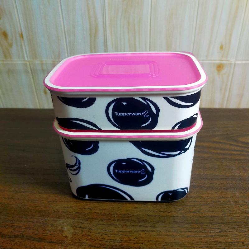 TUPPERWARE SNAK KEEPER SATU SET ( 2 PCS ) 1