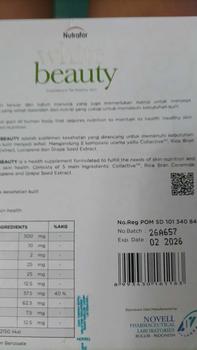 Product Review of nutrafore white beuaty 30 ready stok from A**h 1