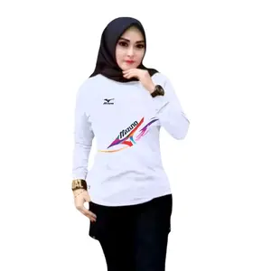 BAJU ATASAN OLAHRAGA WANITA MUSLIMAH,SENAM GYM FITNESS LARI RUNNING LENGAN PANJANG