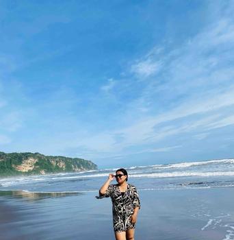 Product Review of Jamsuit Natalia Motif Bamboo Leaf Bali Panjang Pendek Rayon Wanita Setelan Jumpsuit Bunga from A**🦋 3
