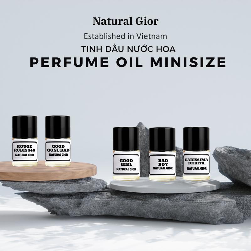 Mẫu Thử Tinh Dầu Nước Hoa Nam Nữ  dạng Lăn Thơm Perfume Cosmetic Women 1ml