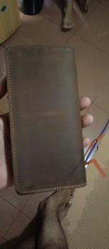 Product Review of Dompet Panjang Pria Kulit Sapi Asli Crazy Horse Leathe Merk CEBBO Dompet Panjang Bisa Muat Hp Kartu Uang from C**0 3