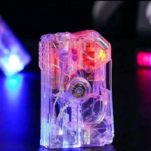 Aksesoris pematik elektric unik spinner windproof.