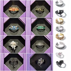 New Miniso Harry Potter Alloy Ring Blind Box Anime Jewelry Accessories Decorative Toy Collections Gift Perfect For Everyday Wear