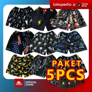 PAKET ISI 5 PCS 4 PCS 3 PCS 2 PCS CELANA BOXER Pria Dewasa All Size Unisex | Celana Boxer Laki Laki | Celana Boxer Wanita Dewasa | Celana Pendek | Celana Anak