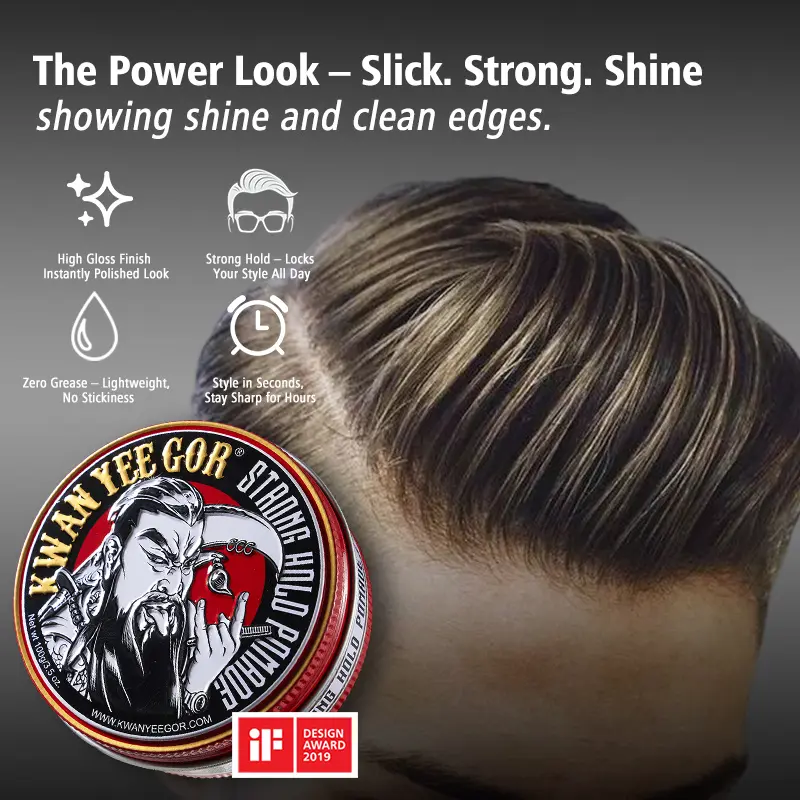 Kwan Yee Gor Strong Hold High Shine Pomade