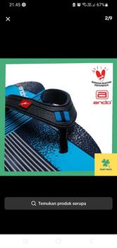 Product Review of Sandal Pria Ando Original - Ando Blazer Non Slip Sendal Jepit from T**a s**a 0
