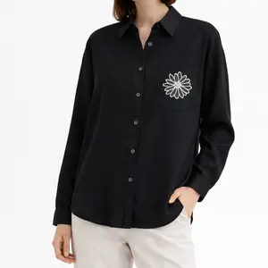 Kemeja Wanita Bahan Wolfis Untuk Kerja Atau Acara Formal