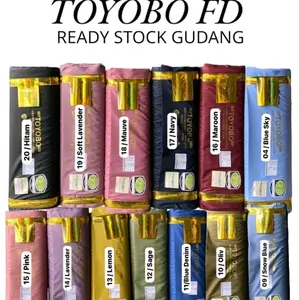 KAIN TOYOBO FODU Original Bahan Katun Berkualitas Tinggi