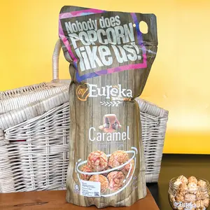 Eureka Snack Popcorn Caramel Pack 140g Cemilan Jagung Manis