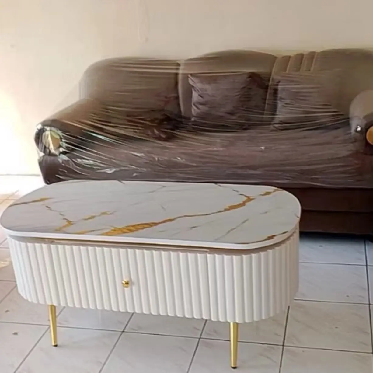 Meja tamu liris minimalis murah