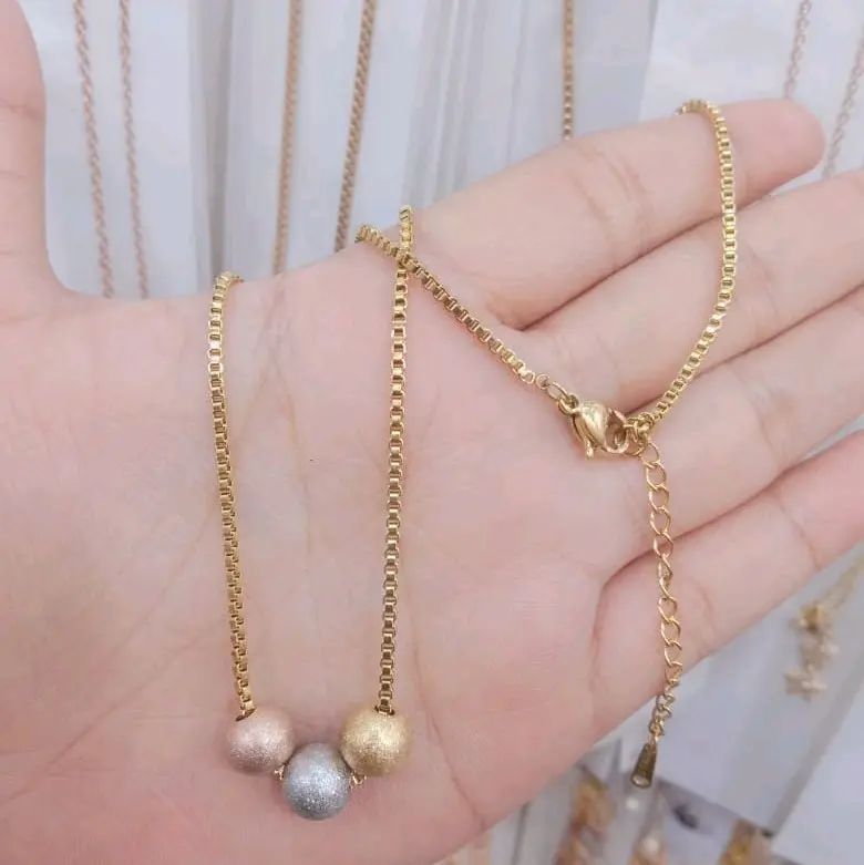 Kalung Boba Pasir Panjang 45cm 2