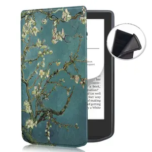 Slim Case for All-New Pocketbook 629 Verse / Pocketbook 634 Verse Pro 2023 eReader - PU Leather Folio Cover with Auto Sleep/Wake - XK Verse Pro(PB634)