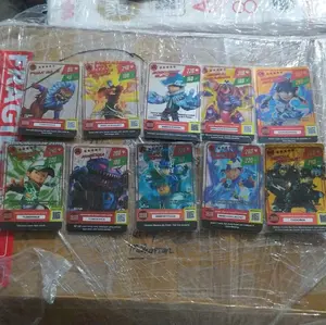 Kartu Khusus Bergambar Seri BOBOIBOY Hologram  Warna Silver  Warna Gold Edisi ChokiChoki Satuan Silahkan Dipilih kartu Boboiboy Spesial bergambar terbatas