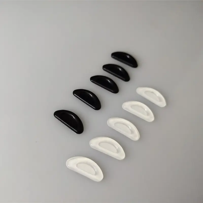 Bantalan Hidung Kacamata Anti Melorot Anti Jatuh Model Stiker Tempel Bahan Silicone Gel Empuk 1 Pasang - Glasses 4