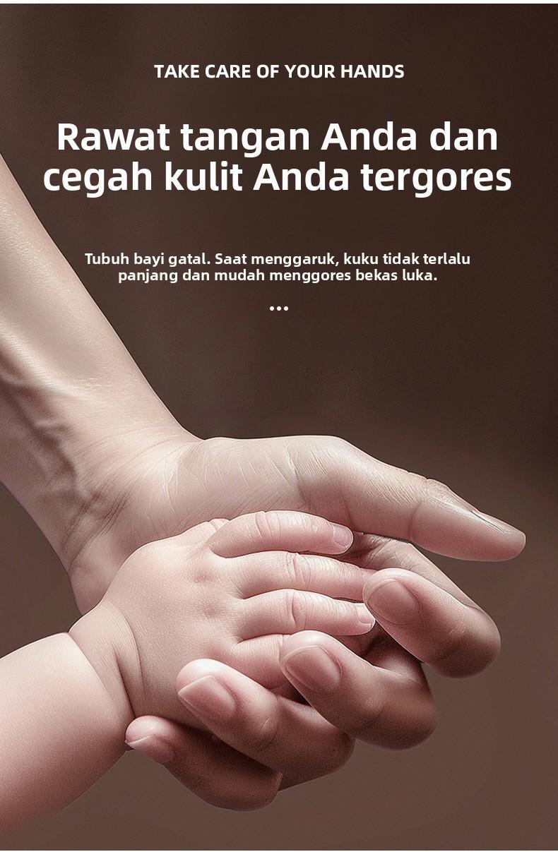 【Kecil Portabel】Alat Potong Kuku Elektrik - Wajib Punya Perjalanan Dinas & Wisata, Ukuran Saku, Dilengkapi Lampu, Isi Ulang Daya, 3 Level Kecepatan, Universal Dewasa/Anak/Lansia, Aman & Praktis