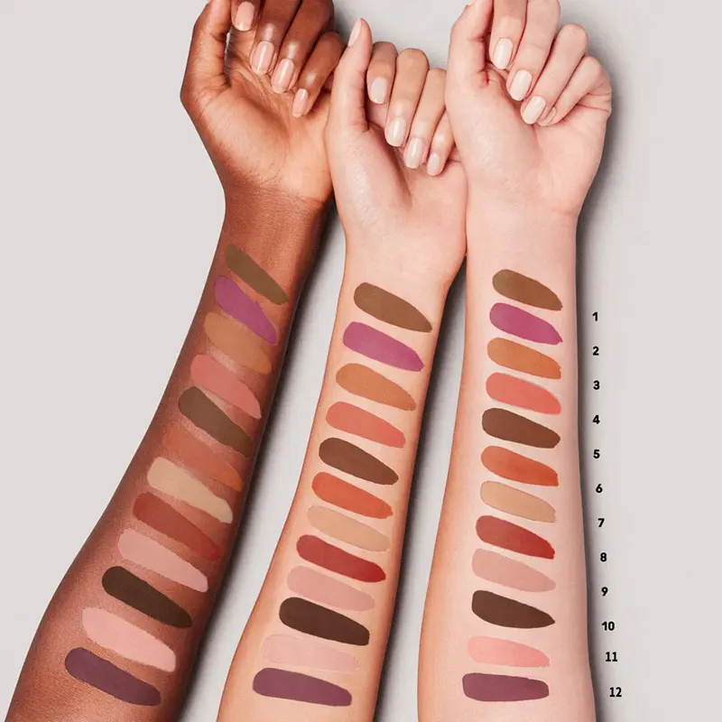 Long Lasting Lip Liner Set, Matte Easy Coloring Lip Liner Pencil, Natural Lip Makeup Tool for Women & Girls, Cosmetic 4
