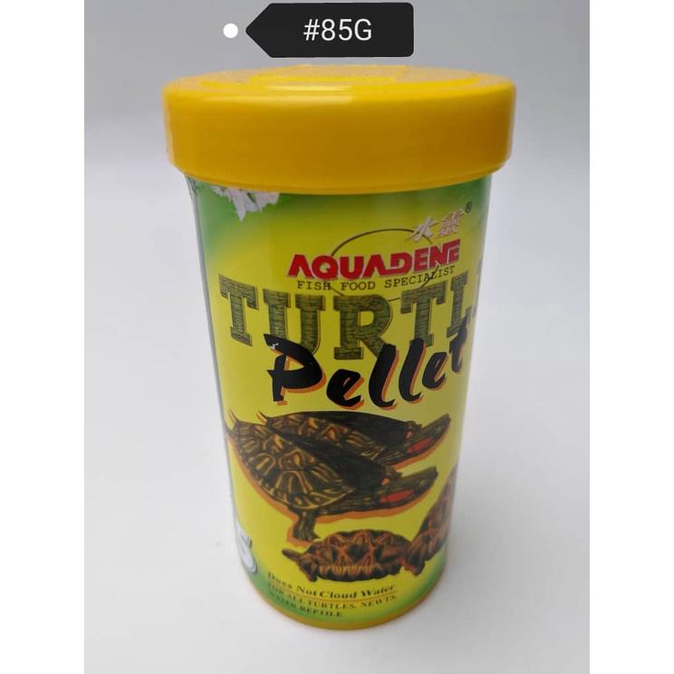 Aquadene Turtle Pellet Tortoise Newt Reptile Feed Food 85gram Makanan Kura-kura Stick