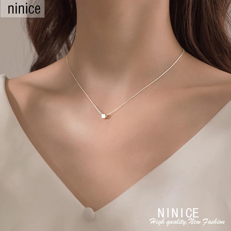 Vòng Cổ Hình Học Đơn Giản Cho Nữ, Dây Chuyền Xương Đòn, Phong Cách Hàn Quốc