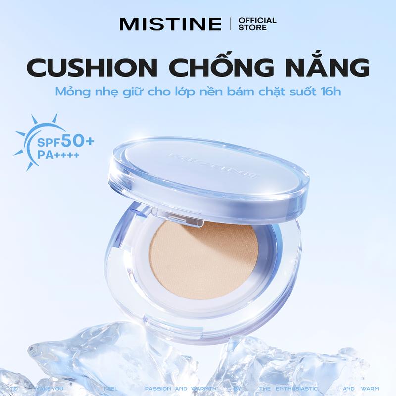 [COD]MISTINE Kem Đệm Khí Chống Nắng Trang Điểm Không Có Nứt Nẻ Tinh Chất Khóa Kem Đệm Khí SPF50+ PA++++