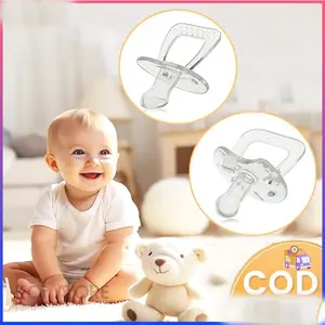 KOI STORE Ready stock Baby PUTING Dot Cair Food Grade Silicone Bayi Puting Tidur