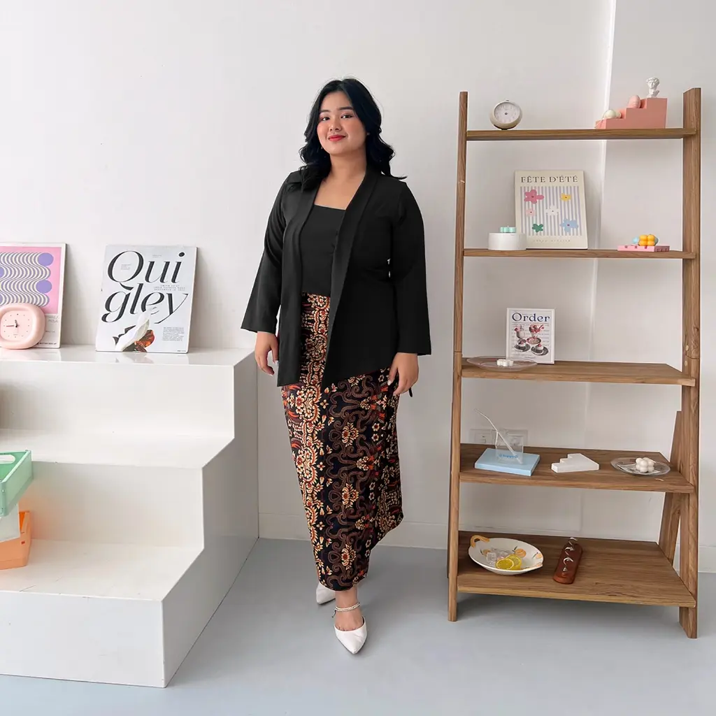 Bigissimo - Kenisah Kebaya Kutubaru Atasan Blouse Pesta Bigsize Jumbo
