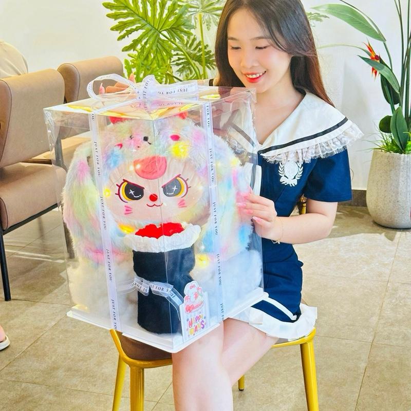  Hộp Quà Tặng Gấu Bông  Tự Ráp Gấu Bông Baby There Gồm Hoa Đèn Thiệp Xinh Tặng Sinh Nhật Tỏ Tình Các Dịp Lễ 20 10 8 3 valentines 