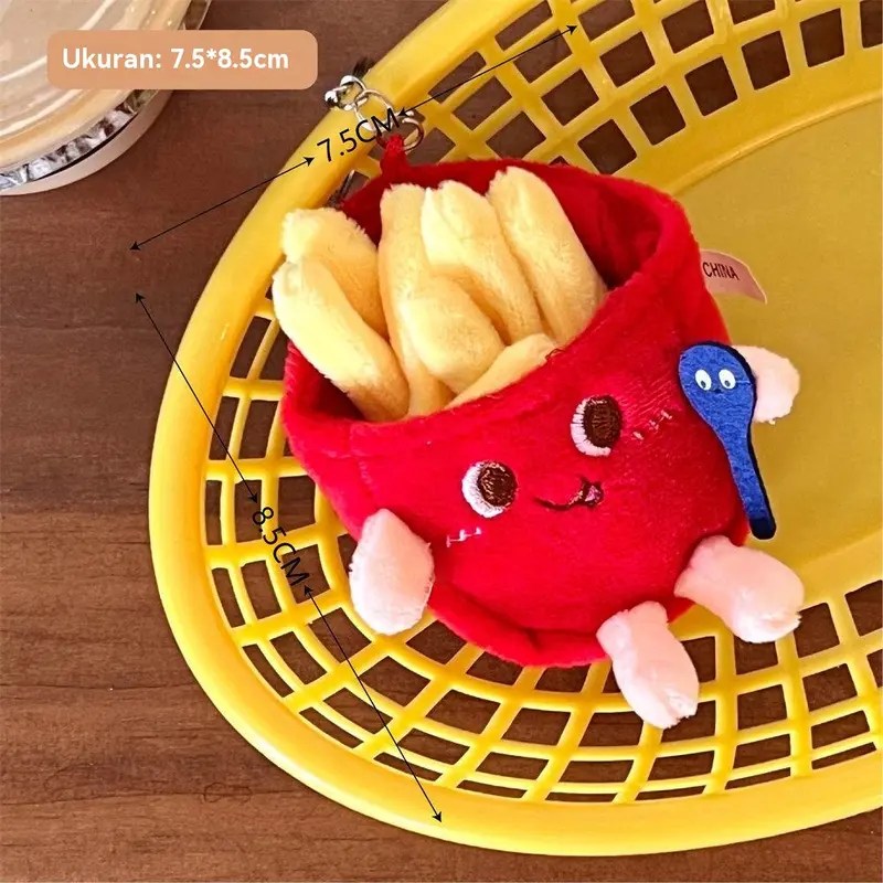 Gantungan Kunci Multifungsi Dompet Koin & Tempat Headphone Mini Keychain Gantungan Kunci Tas Sekolah Liontin Kecil Kartun Gantungan Kunci Gantungan Tas Bonekadompet Koin Dompet Receh Headset Bag Tas Penyimpanan Headphone Liontin Hadiah 7