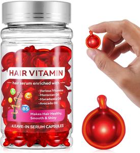 Chăm Sóc Tóc Điều Trị, Chăm Sóc Tự Nhiên, Viên Nang Vitamin, Huyết Thanh, Nhãn Hiệu Riêng, Cho Mọc Tóc, Dầu Argan Hữu Cơ Và Thuần Chay Nuôi Dưỡng