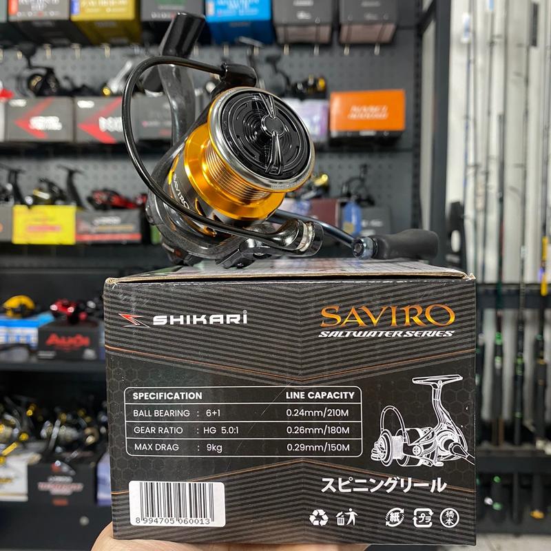 SHIKARI SAVIRO HG SW Reel Pancing Spinning 2000 & 3000 4