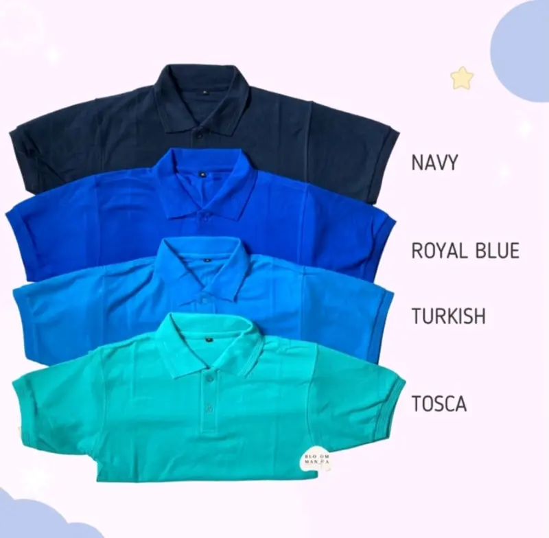 Kaos Polo Wanita Kerah Santai/Kaos Wanita Dewasa/Kaos Polos Wanita /Baju Lengan Pendek/Kaos Polo Kerah WARNA COKSU 5