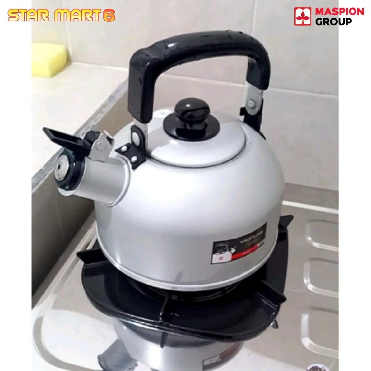 Maspion National Teko siul 20 22 24 26 CM Ceret Masak Air Bunyi Tea