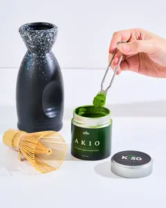 KISO Matcha AKIO Golden Blend Ceremonial Matcha Powder / AKIO Ceremonial Matcha 30 Gram (LIMITED STOCK) UJI JAPAN