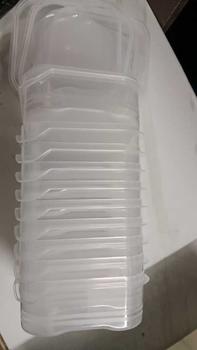 Product Review of Household Small Meat Storage Preservation Box - 350ML Plastic Stackable Sorting Food Organizer Box with Airtight Lid - for Kitchen,Refrigerator,Kitchen(4.5*12*12 cm) from M** C**a L**n C** 0