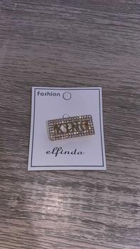 Product Review of Elfindo - XZ144 Bros King Berlian Permata New Series /Brooch Jas Wanita / Pria Viral Fashion Mewah from D**a R**a 1