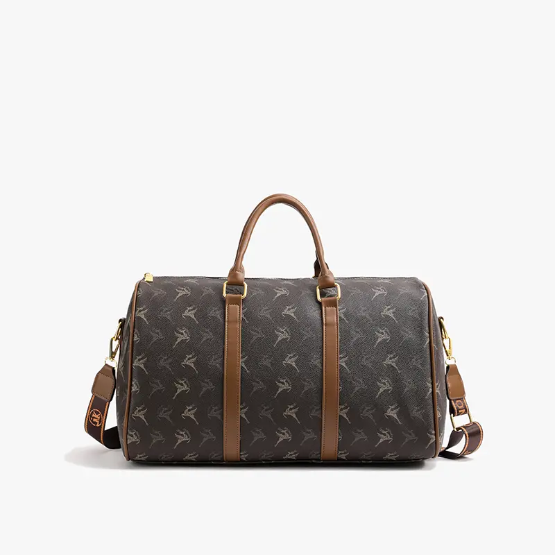 Tas Travel Baru 2024 Tas Travel dengan Volume Rambut Kotak-kotak Tas Selempang Satu Bahu Komute P206005