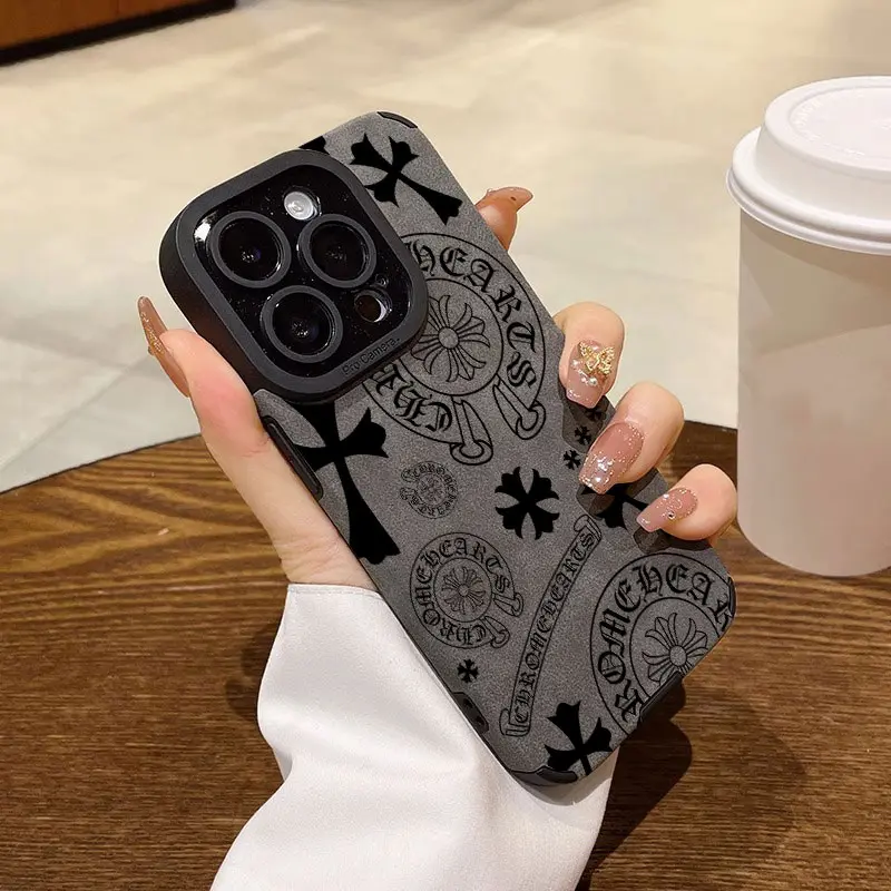 Ốp Lưng iPhone Thiết Kế Chữ Thập Sáng Tạo, Chống Sốc, Tương Thích Với iPhone 15 Pro / 14 / 13 / 12 / 11 Pro Max / Xs Max / Xr / X / Xs, Phong Cách Đơn Giản, Ốp Bảo Vệ Phụ Kiện 0