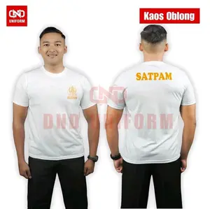DND UNIFORM 2 - KAOS OBLONG KERAH MELINGKAR KAIN DOUBLE PE 24S