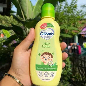[ 200ml ] Cussons Baby Hair Lotion 200ml Ekstra dengan Minyak Kelapa & Aloe Vera untuk Rambut Bayi