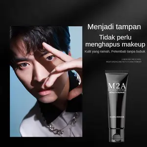 BUYER SUIT! BB Cream Pria - Cover Jerawat & Bekasnya NATURAL! Tekstur Ringan Anti Minyak, No Cakey!