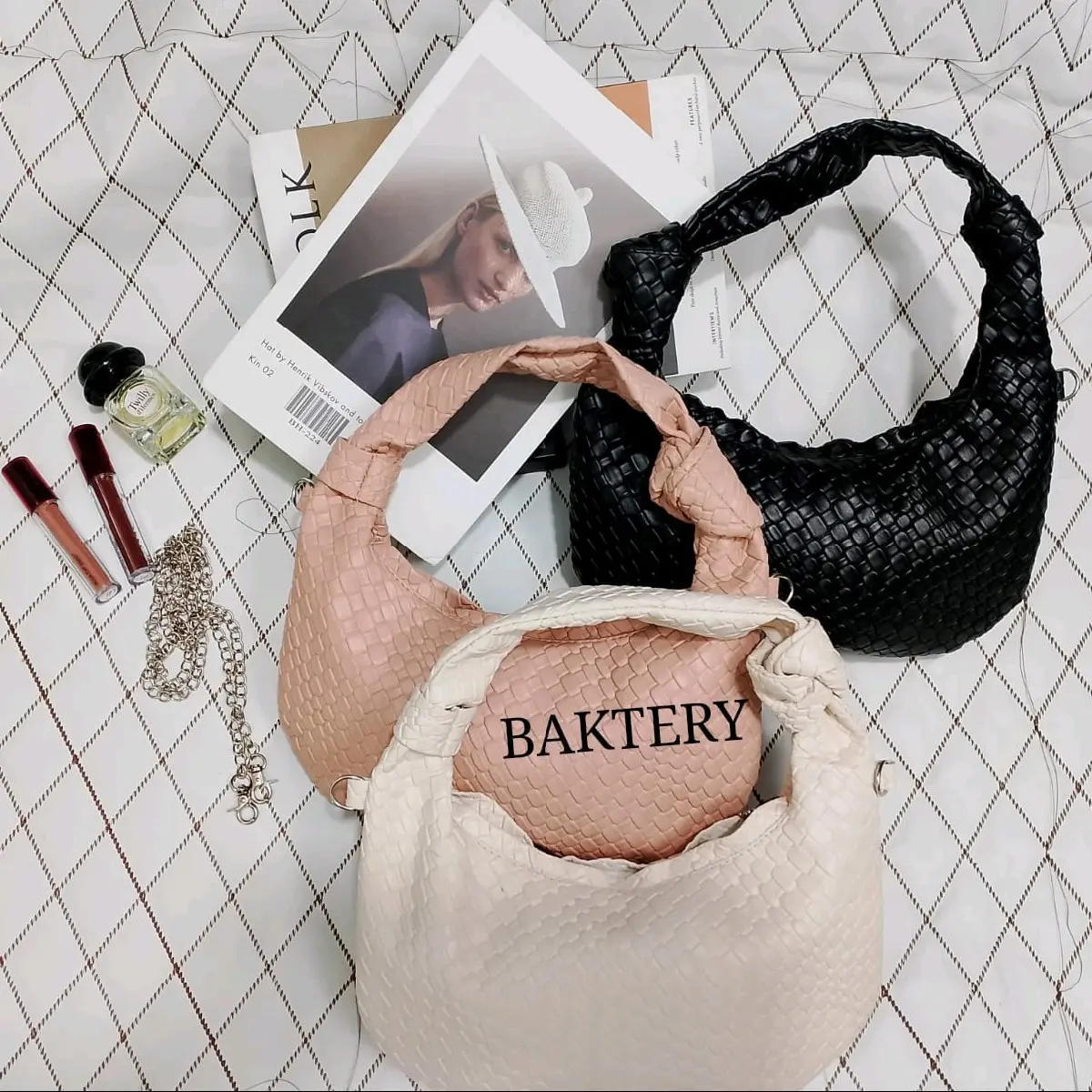BAKTERY.ID Tas selempang wanita bahan kulit sintetis hilary bags Slingbag