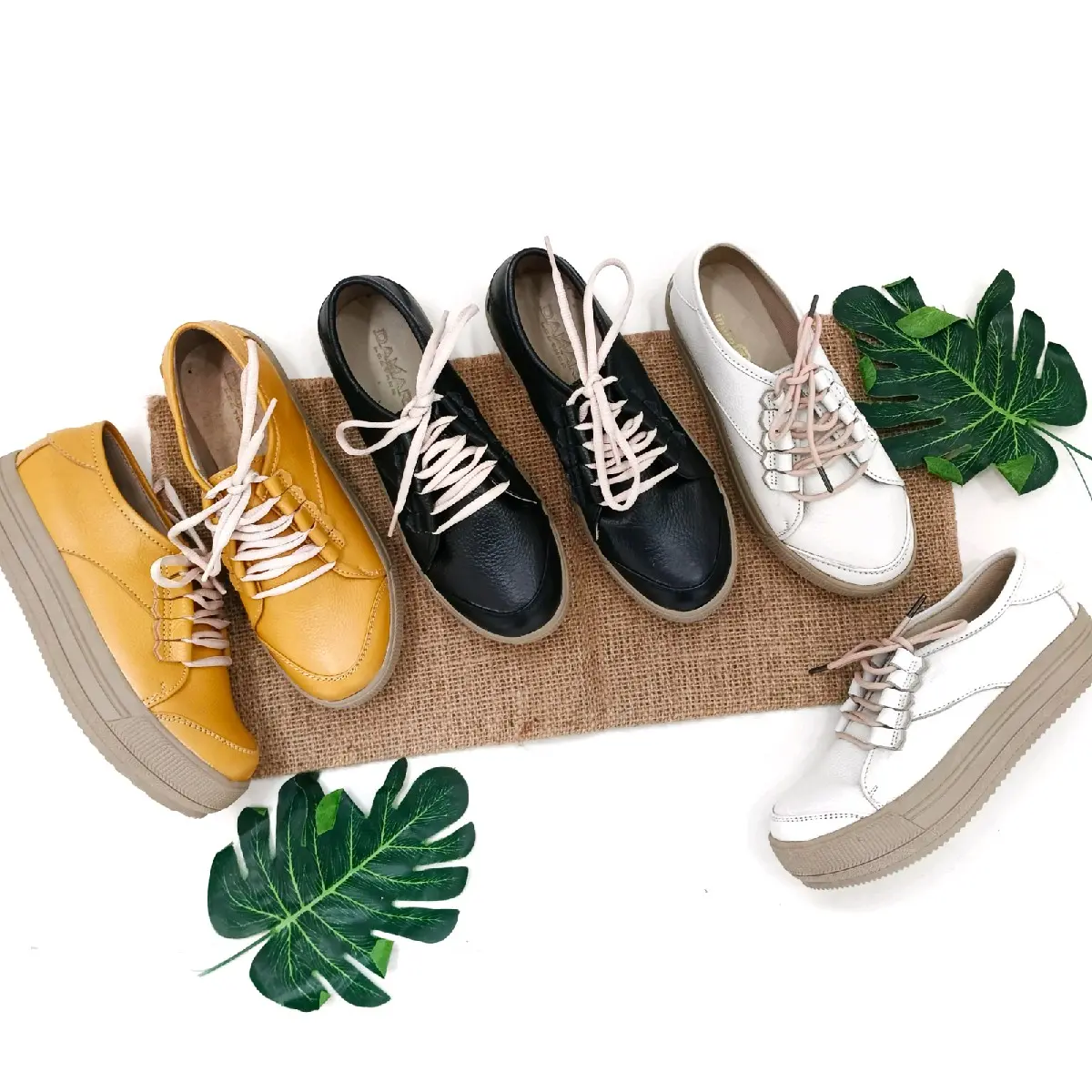 SEPATU WANITA TALI KULIT ASLI GARUT