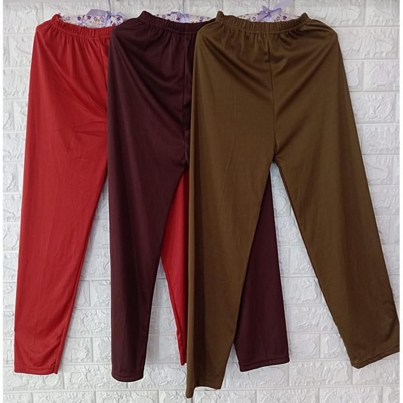 Product Introduction of COD celana panjang wanita,isi 5 pcs ,celamis los Dewasa, celana panjang santai wanita, daleman gamis fit wanita Melar Nyaman Kulot Variasi 2