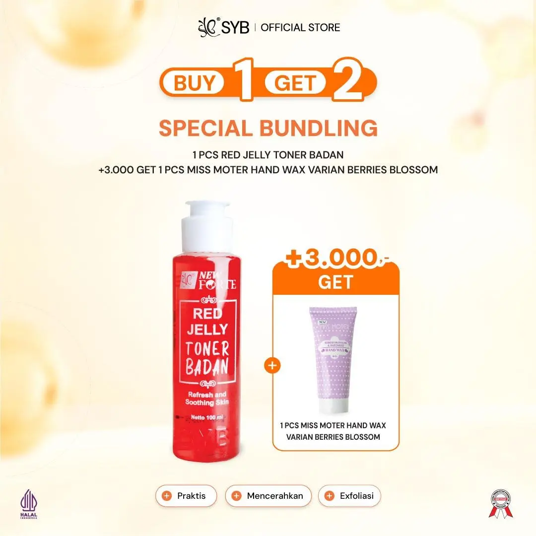 1pc RedJelly Toner 100ml+3K GET MOTER BERRIE(HAND)