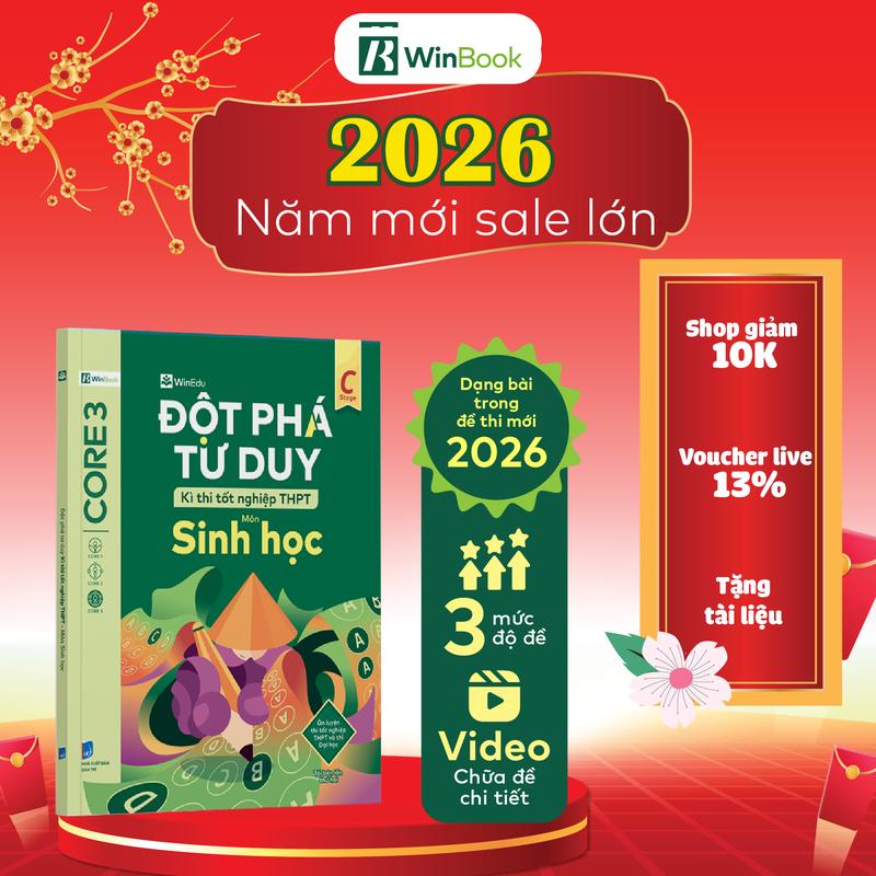 Sách Đột phá tư duy Kì thi tốt nghiệp THPT môn Sinh học - Định hướng thi mới