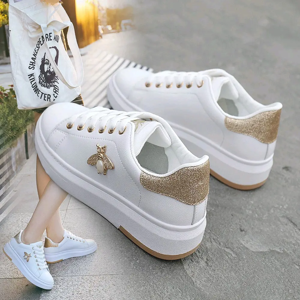 KUNFAYAKUN - LEBAH Sepatu Sneakers Wanita Remaja Variasi Lebah