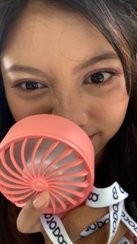 Product Review of GOOJODOQ GFS003 Folding Mini Fan 4000 MAH With Smart LED Screen Display 100 Level Speed - Kipas Mini from ** 0